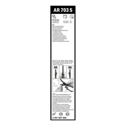 AR703S Bosch Aerotwin Twin Pack