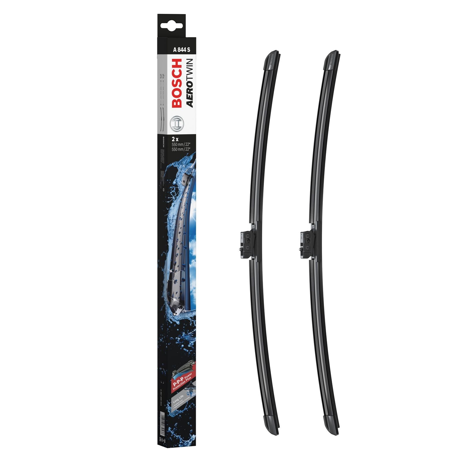 A844S Bosch Aerotwin Twin Pack | Windscreen Wipers