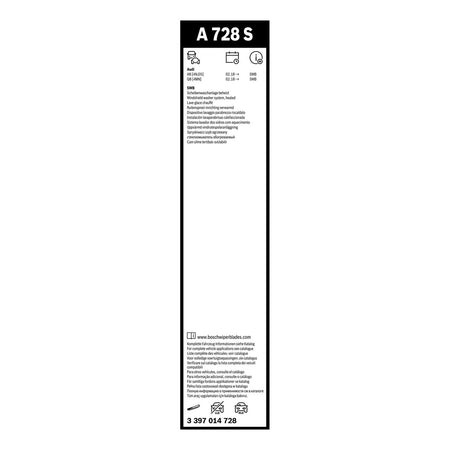 A728S Bosch Aerotwin Twin Pack
