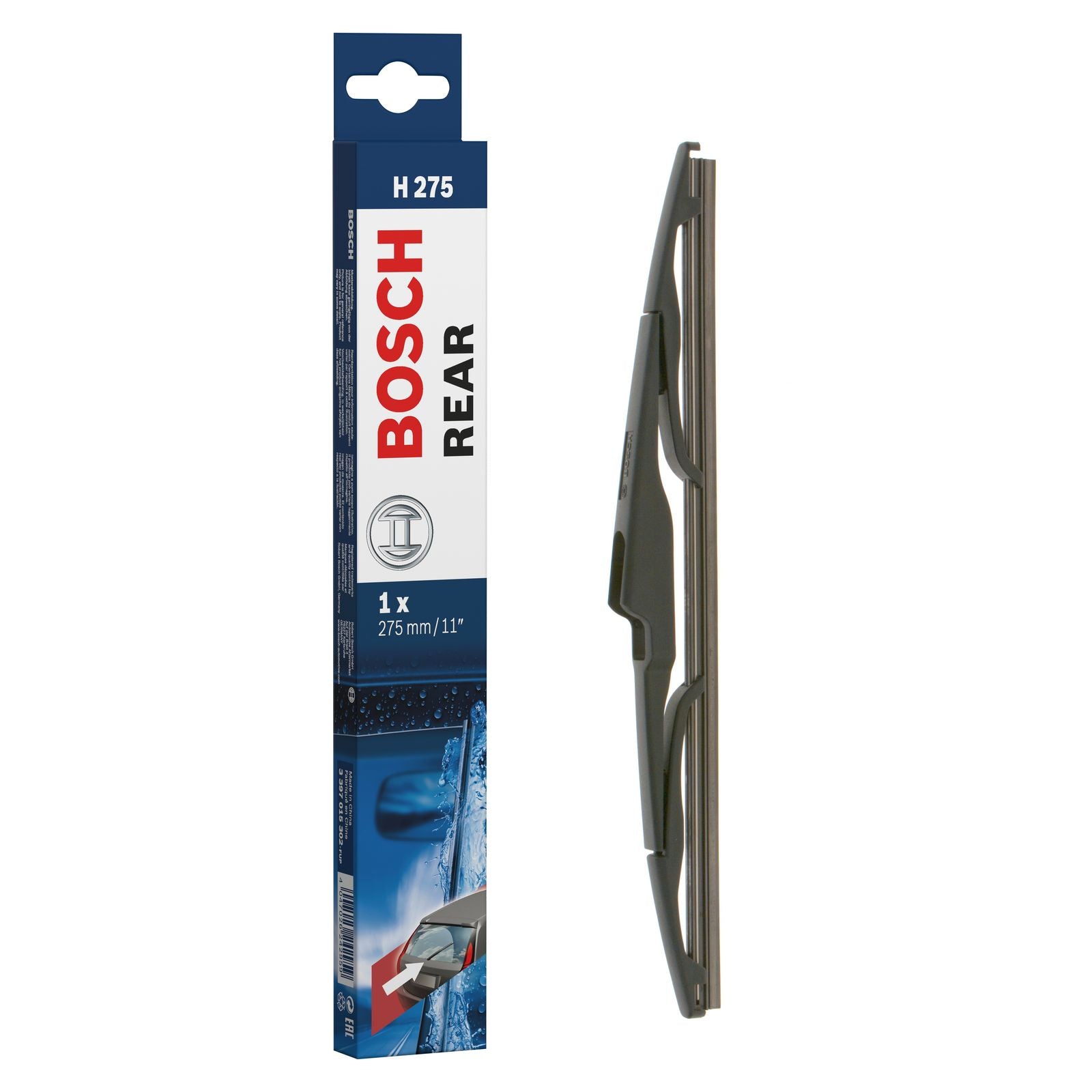 エイトマンバッチ H275 Bosch Rear Screen Wiper H | Windscreen Wipers