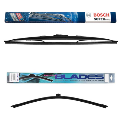 Bosch Super Plus and Blades Rear Screen - Triple Pack