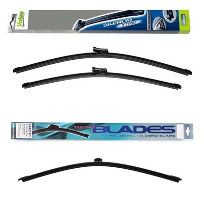 Valeo Silencio AquaBlade and Blades Rear Screen - Triple Pack