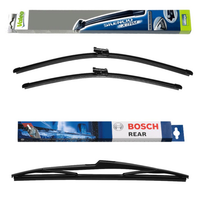 Valeo Silencio X.TRM Special Order and Bosch Rear Screen - Triple Pack