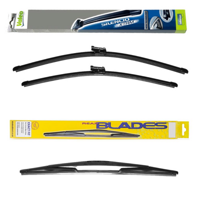 Valeo Silencio X.TRM and Blades Rear Screen - Triple Pack