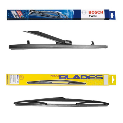 Bosch Specific Fit and Blades Rear Screen - Triple Pack