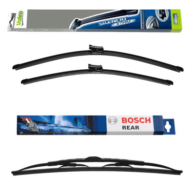 Valeo Silencio X.TRM Special Order and Bosch Rear Screen - Triple Pack