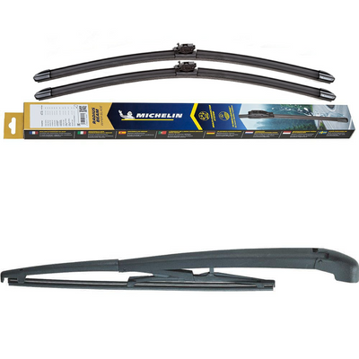 Michelin Radius Beam and Blades Rear Screen - Triple Pack