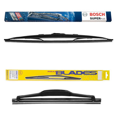 Bosch Super Plus and Blades Rear Screen - Triple Pack