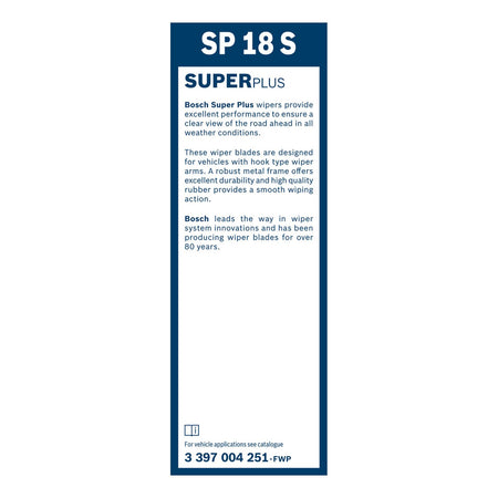 SP18S Bosch Super Plus