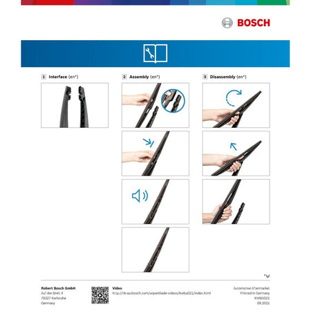Bosch Rear Screen