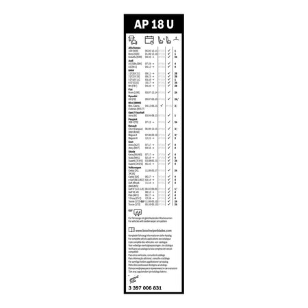 Bosch Multi-Clip Aerotwin APU
