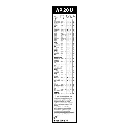 Bosch Multi-Clip Aerotwin APU