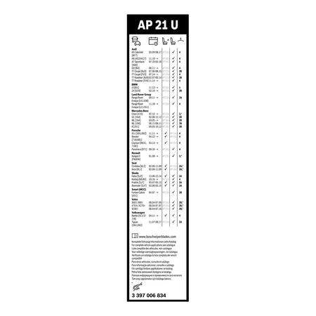 Bosch Multi-Clip Aerotwin APU