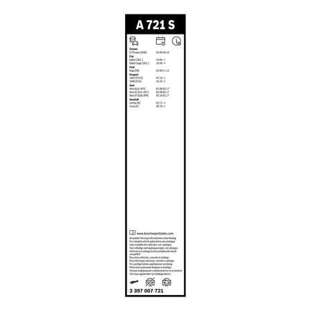 A721S Bosch Aerotwin Twin Pack