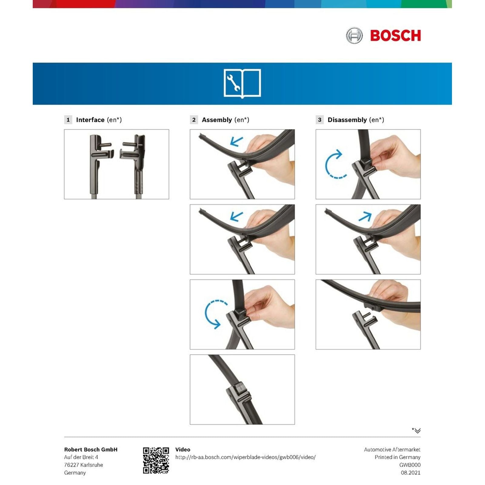 A054S Bosch Aerotwin Twin Pack | Windscreen Wipers