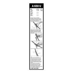 A650U Bosch Aerotwin Single Blade