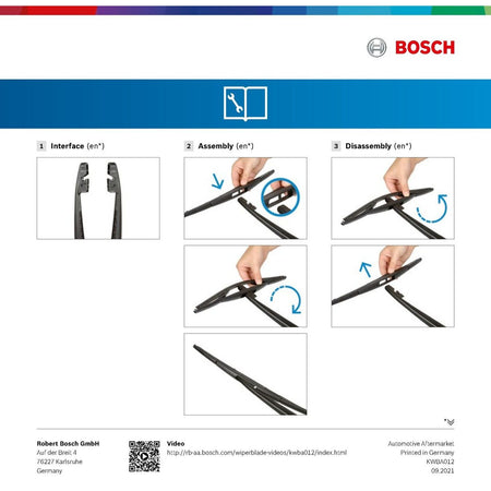 Bosch Rear Screen