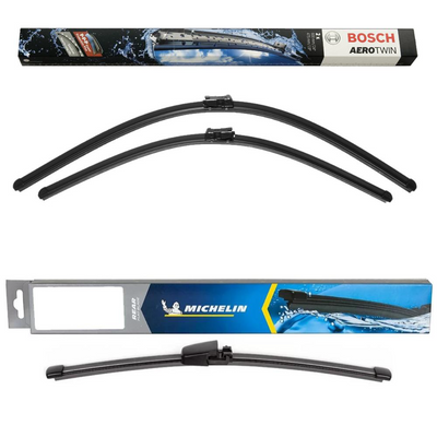 Bosch Aerotwin & Michelin Rear Screen - Triple Pack