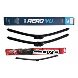 Aero VU Wiper Blade & Blades Rear Screen - Triple Pack