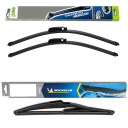 Valeo Silencio X.TRM and Michelin Rear Screen - Triple Pack