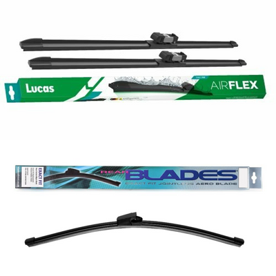 Lucas AIRFLEX Direct Fit and Blades Rear Screen - Triple Pack