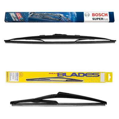 Bosch Super Plus and Blades Rear Screen - Triple Pack