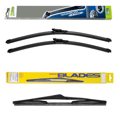 Valeo Silencio X.TRM and Blades Rear Screen - Triple Pack