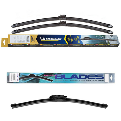 Michelin Radius Beam and Blades Rear Screen - Triple Pack