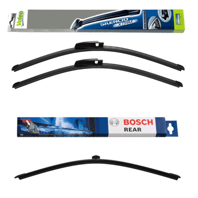 Valeo Silencio X.TRM and Bosch Rear Screen - Triple Pack