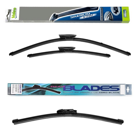 Valeo Silencio X.TRM and Blades Rear Screen - Triple Pack