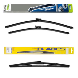 Valeo Silencio AquaBlade and Blades Rear Screen - Triple Pack