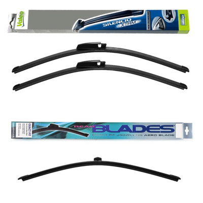 Valeo Silencio X.TRM and Blades Rear Screen - Triple Pack