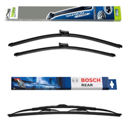 Valeo Silencio X.TRM and Bosch Rear Screen - Triple Pack