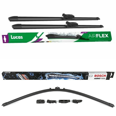 Lucas AIRFLEX Direct Fit and Bosch Multi-Clip Aerotwin APU - Triple Pack