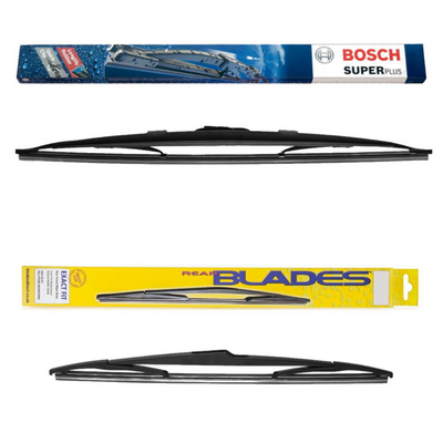 Bosch Super Plus and Blades Rear Screen - Triple Pack