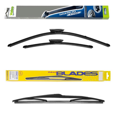 Valeo Silencio X.TRM and Blades Rear Screen - Triple Pack