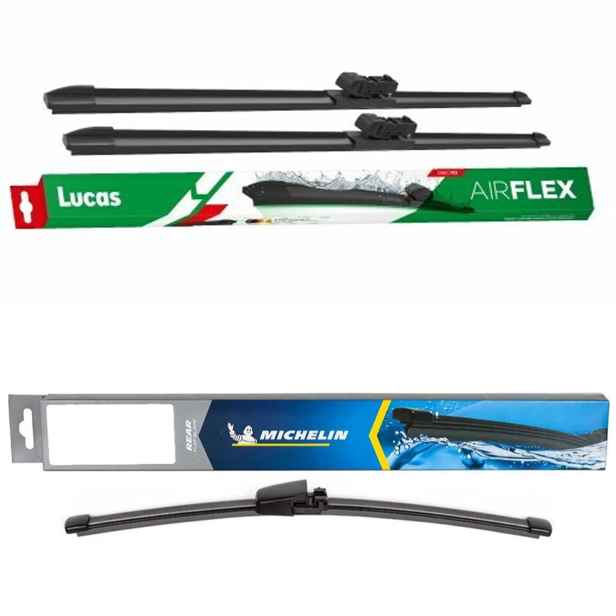 Front Windscreen Wiper Blades For BMW 2 Series Grand Tourer 2015-2020 – Set Of 2