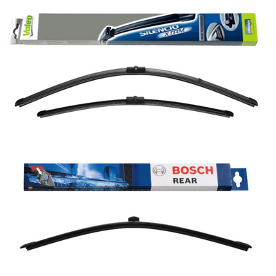 Valeo Silencio X.TRM and Bosch Rear Screen - Triple Pack